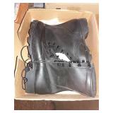 Mcrae combat boots size 10 W black leather