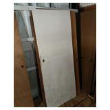White Solid core door 32x80, used.