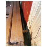 7 maple 1"x7"x124" planks bundle.