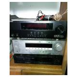 Electronics assortment, yamaha rxv465, yamaha