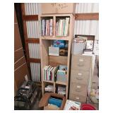 Cabinet minus the books.