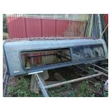 Camper shell for repurpose to cold frame.