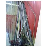 All metal gutter in this corner.