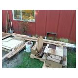 2 Pallets of wood- ply wood, cutting boards, misc