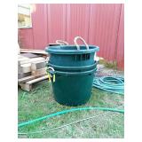 3 garden tubs