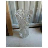 Crystal vase.