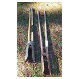 2 Post Hole Diggers.