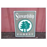 Stewardship Forest Sign, 18"x24"