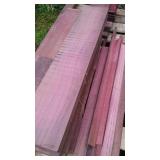 Purple Heart Wood Assorted Lengths And Widths.
