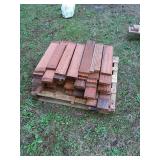 70 Pieces Eucalyptus Wood Flooring, 7/8" X