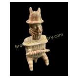 Nayarit Bichrome Seated Figure