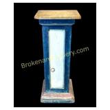 White Pine Pedestal in Original Paint