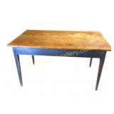 Yellow Pine 2 Board Top Farm Table