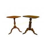 2 Antique Candle Stands