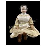 Jenny Lind China Head Doll