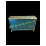 Primitive White Pine Blanket Box