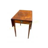 American Federal Walnut Pembroke Table