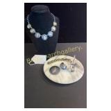 Damascene Jewelry set