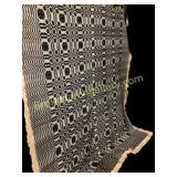 Overshot Woven Coverlet