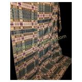 Woven Overshot Coverlet