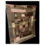 Homespun Patchwork Quilt