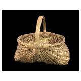 Great Early Woven Country Basket