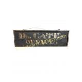 Antique Dr. Catesï¿½s Office Sign