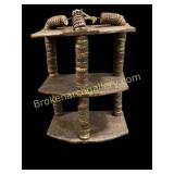 Folk Art Bottle Cap Shelf