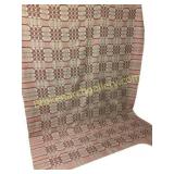 Early Woven Coverlet