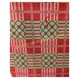 Traditional Overshot Coverlet