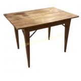 Georgian Heart Pine Folk  Art Table