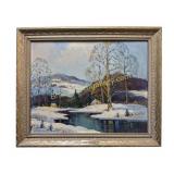 Winter Landscape, Ernest Fredericks