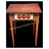 1 drawer Jack O Lantern  Table