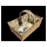 Victorian Paper Mache Basket