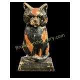 Cast Iron Cat Doorstop