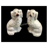 Pair Staffordshire Spaniels
