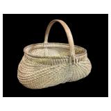 Large Woven Splint Gathering Basket