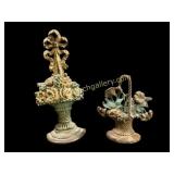 Two Cast Iron Door Stops
