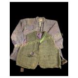 Vintage Homespun Menï¿½s Tunic and Vest