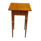 Inlaid Federal One Drawer Stand