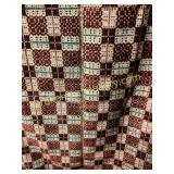 American Hand Woven Coverlet