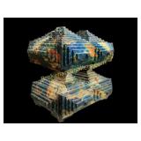 Exceptional Tramp Art Keepsake Box