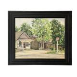 General Store Street Scene, Pauline J. Snyder