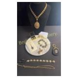 Locket & Damascene jewelry