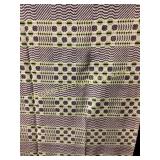 Virginia Snowball Coverlet, Lavender and Green