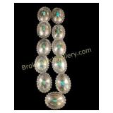 Vintage Sterling and Turquoise Conchos