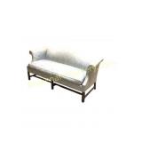 Upholstered Sofa with Inlay Legs