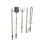 Wrought Iron Fireplace Tools