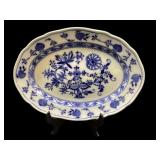 Meissen Blue  Onion Platter