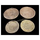 Early Coiled Straw Baskets